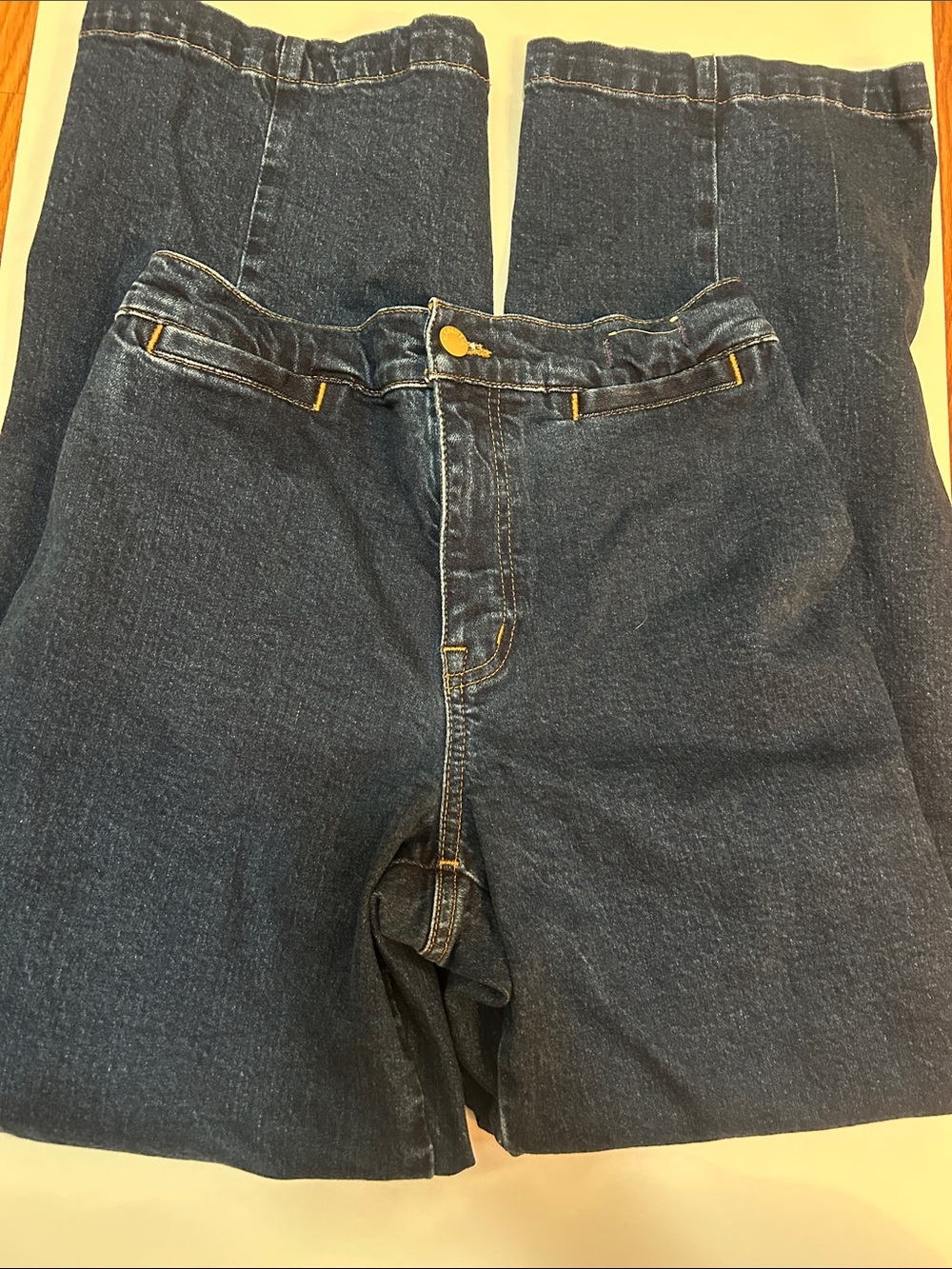 Madewell wide leg jeans